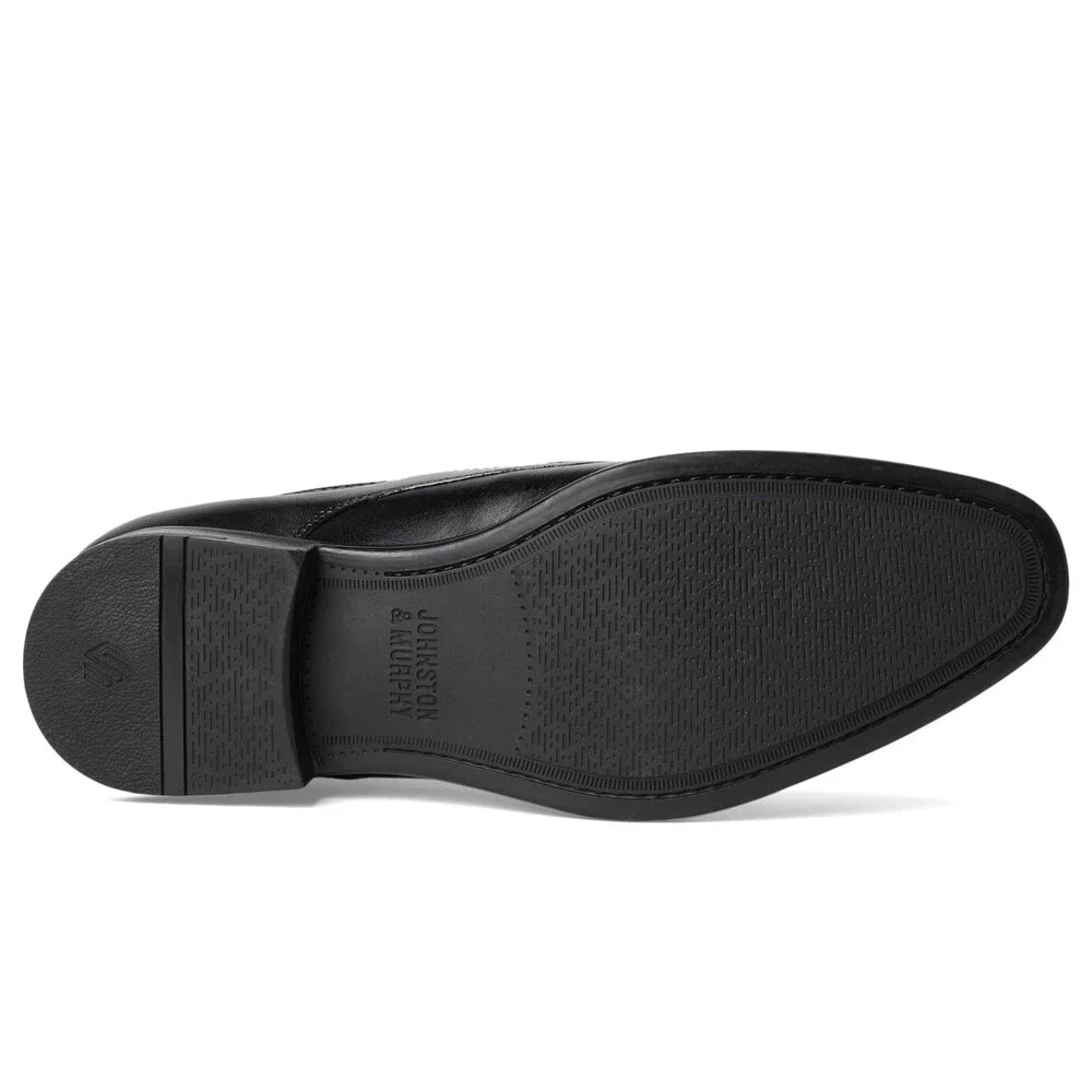 Johnston & Murphy Gibbons 15-8825 Oxford Men's 13 M Black Dress Shoes ZOGG3722